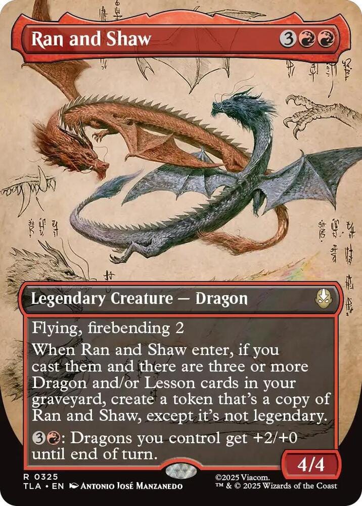 Ran and Shaw R325