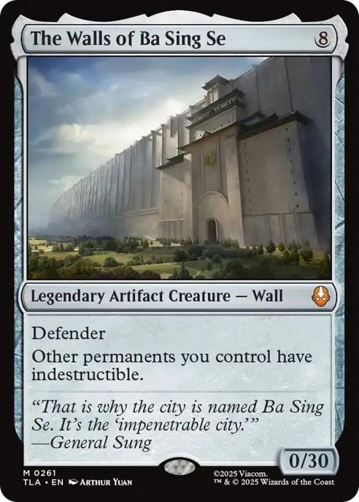 The Walls of Ba Sing Se M261