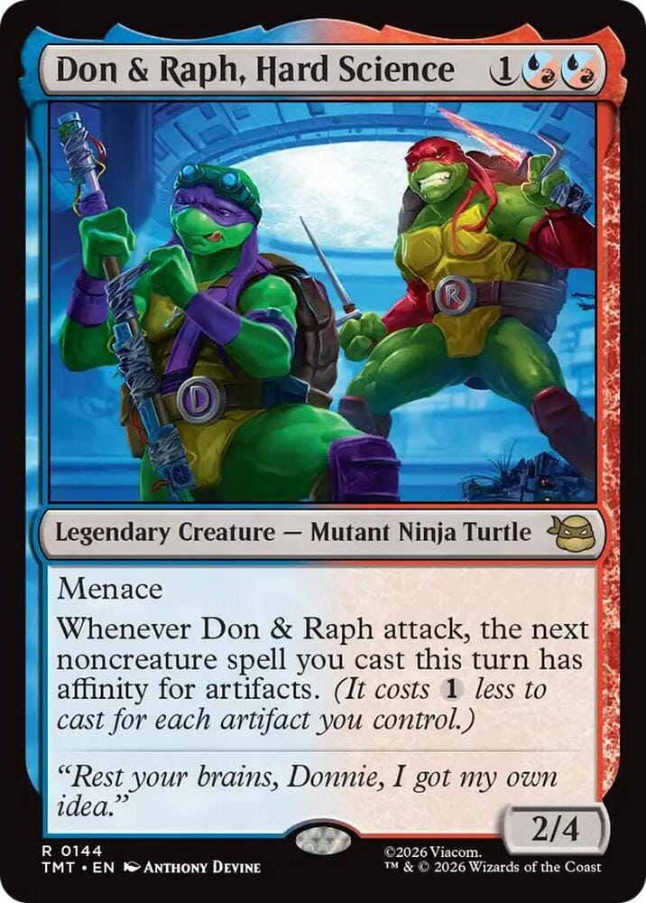 Don & Raph, Hard Science