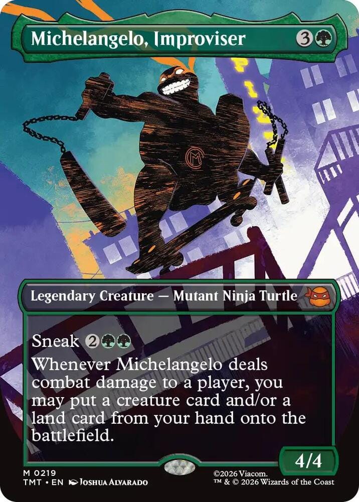 Michelangelo, Improviser (Borderless) M0219