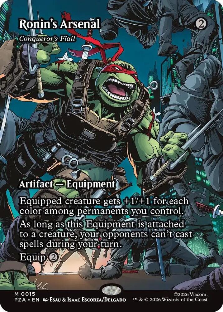 Ronin's Arsenal - Conqueror's Flail (Borderless) M0015
