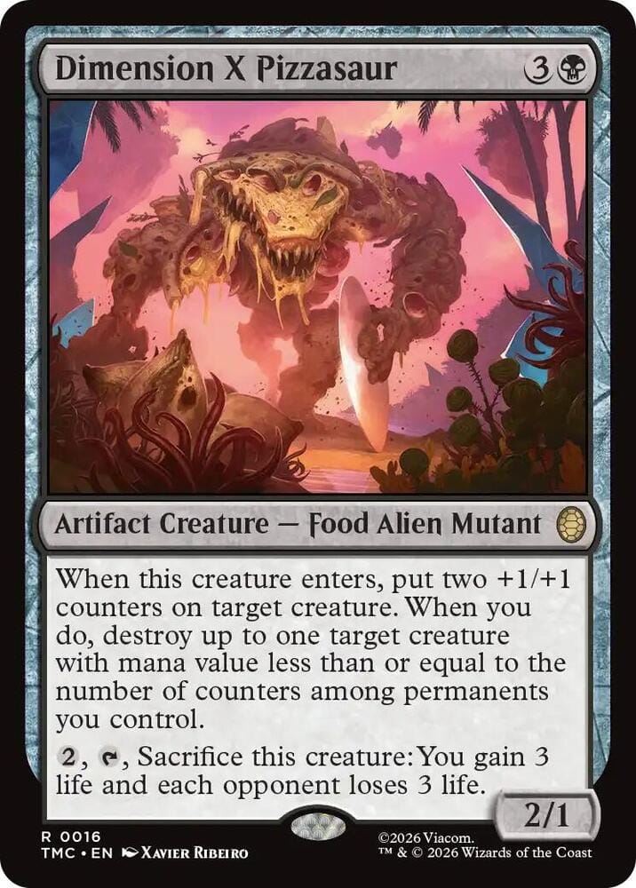 Dimension X Pizzasaur R0016