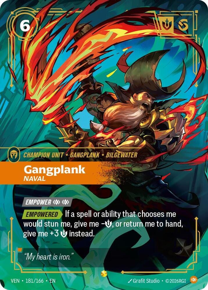 Gangplank - Naval (Overnumbered) - 181/166