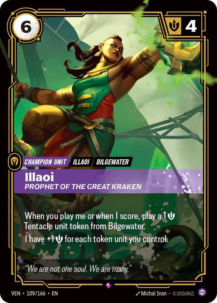 Illaoi, Prophet of the Great Kraken - 109/166