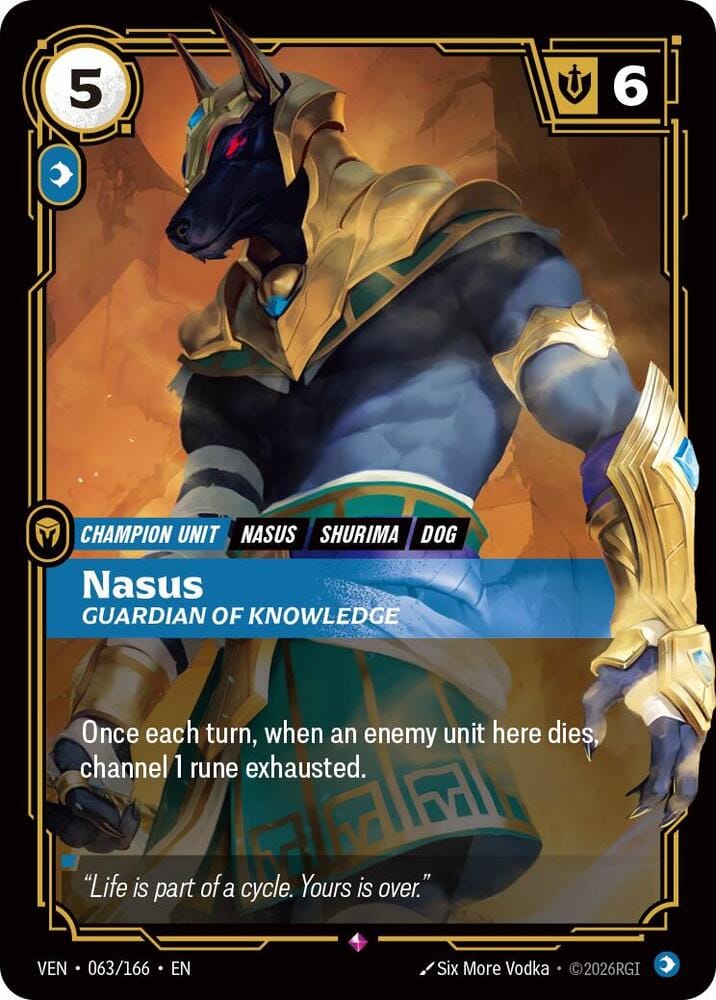 Nasus - Guardian of Knowledge - 063/166