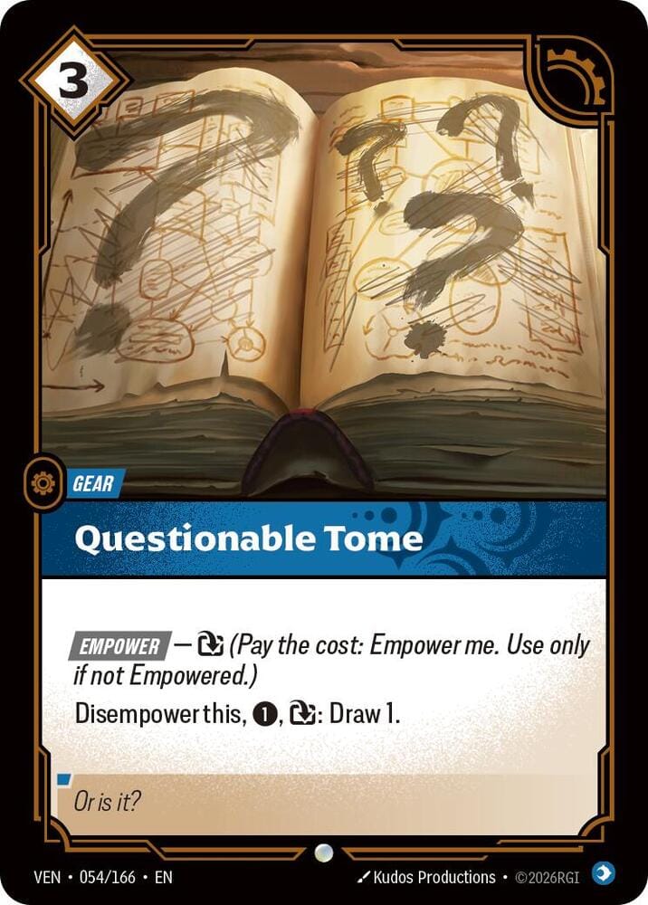 Questionable Tome - 054/166