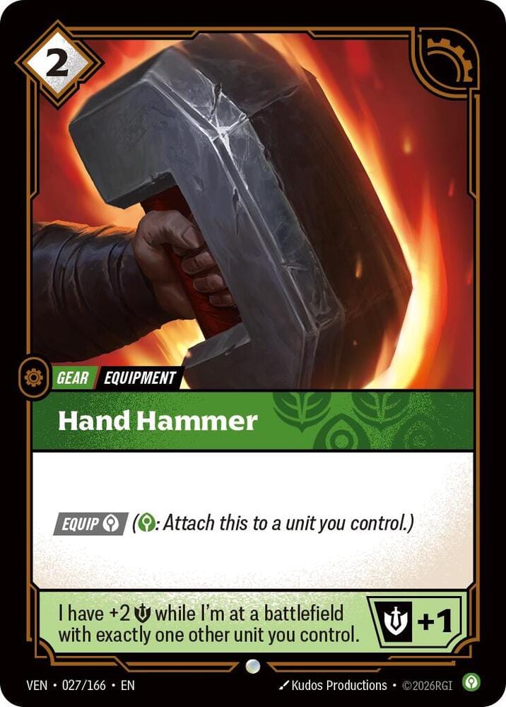 Hand Hammer - 027/166