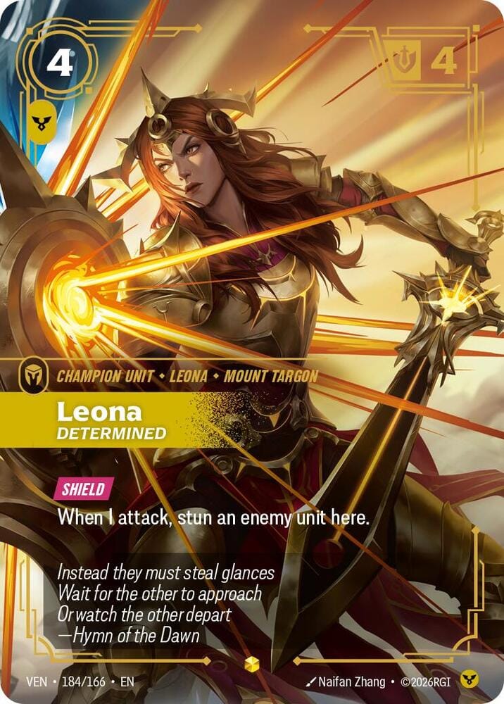 Leona - Determined (Overnumbered) 184/166