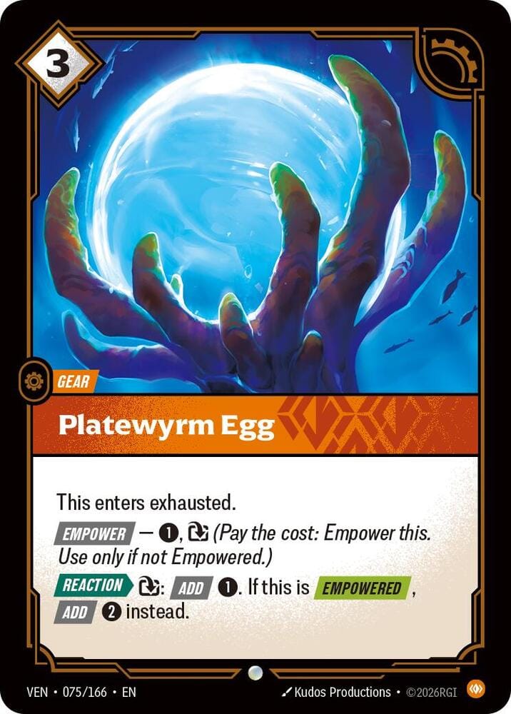 Platewyrm Egg - 075/166
