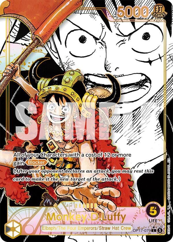 Monkey.D.Luffy (079) (Super Leader Alternate Art) – Afkstore.cl