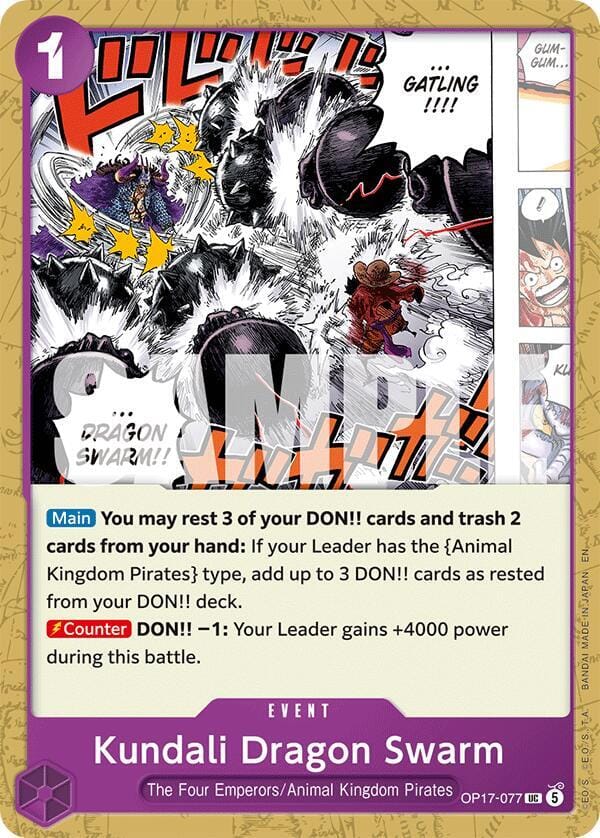Kundali Dragon Swarm OP17-077
