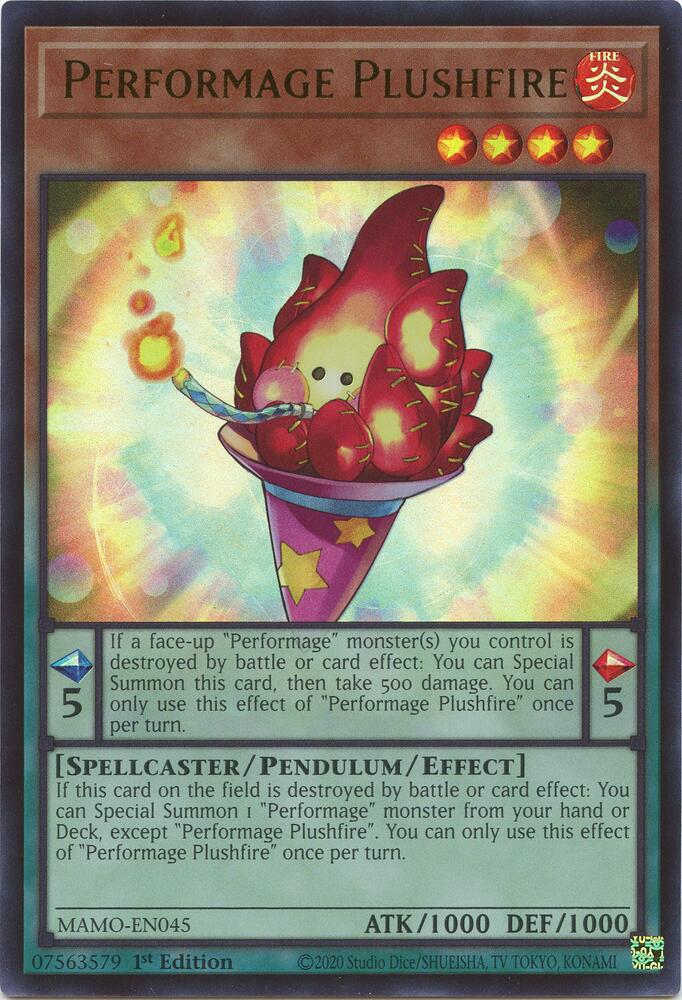 Performage Plushfire MAMO-EN045