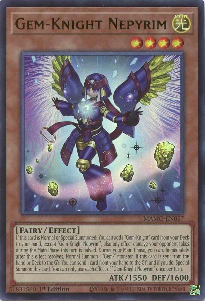 Gem-Knight Nepyrim MAMO-EN057