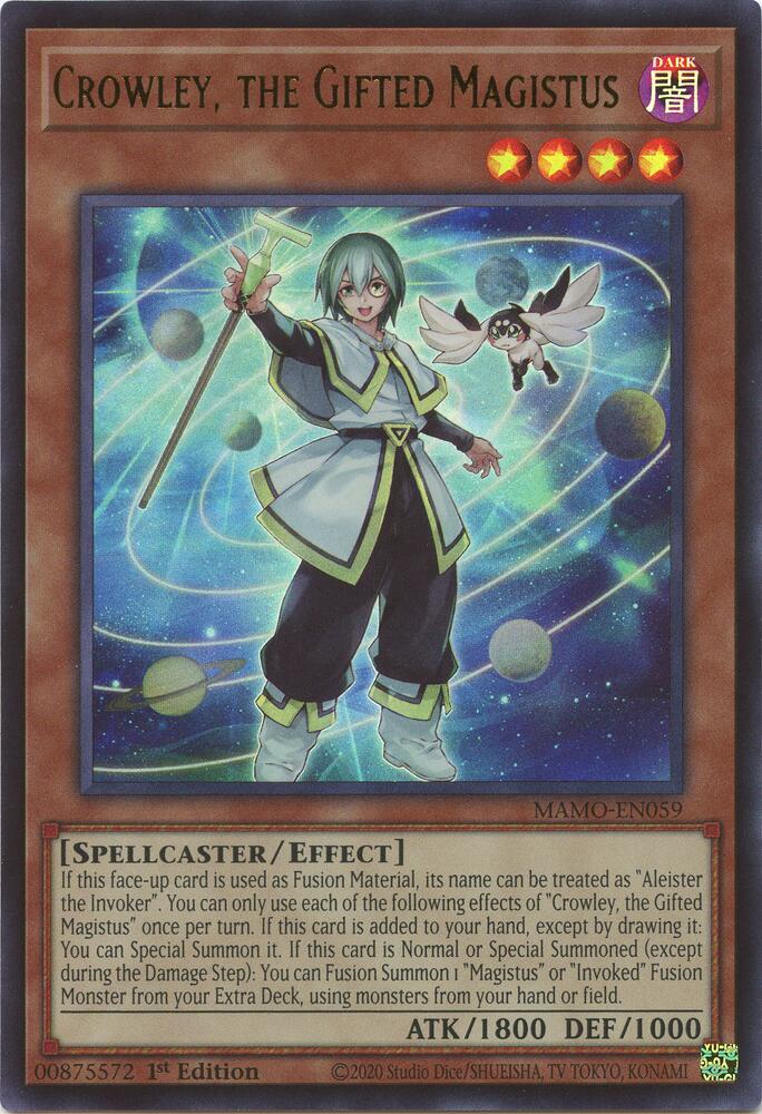 Crowley, the Gifted Magistus MAMO-EN059