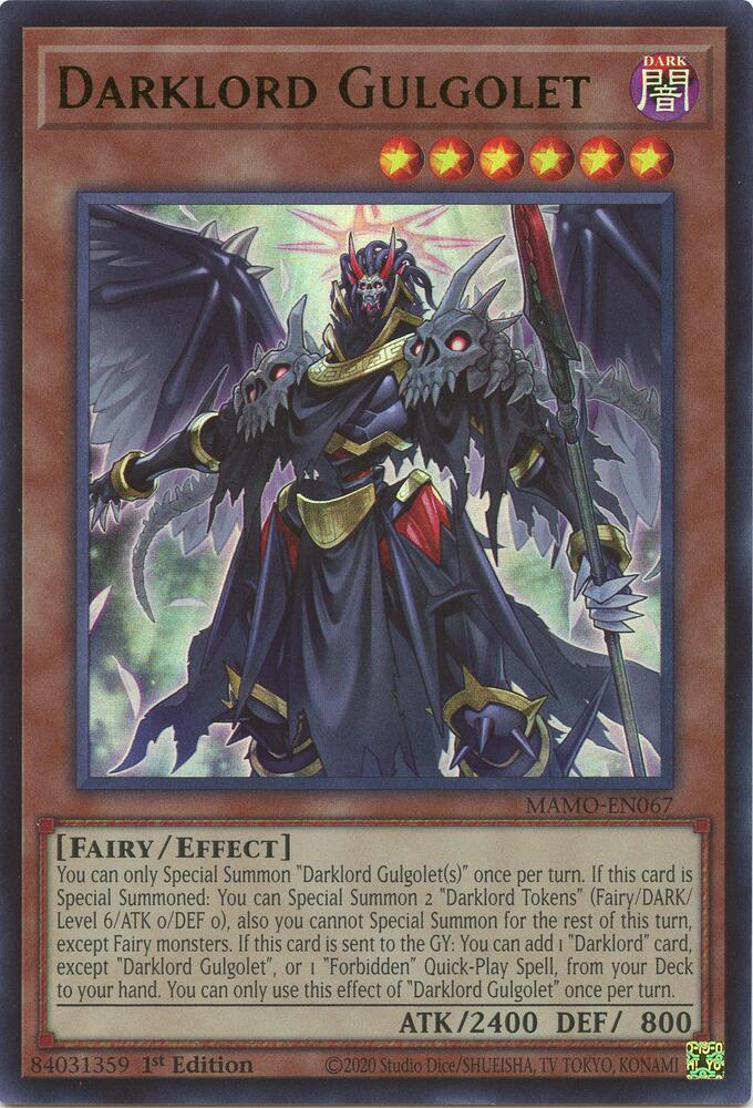 Darklord Gulgolet MAMO-EN067
