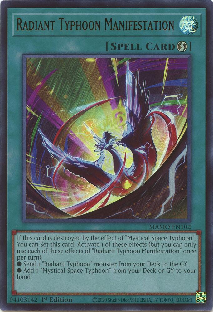 Radiant Typhoon Manifestation MAMO-EN102