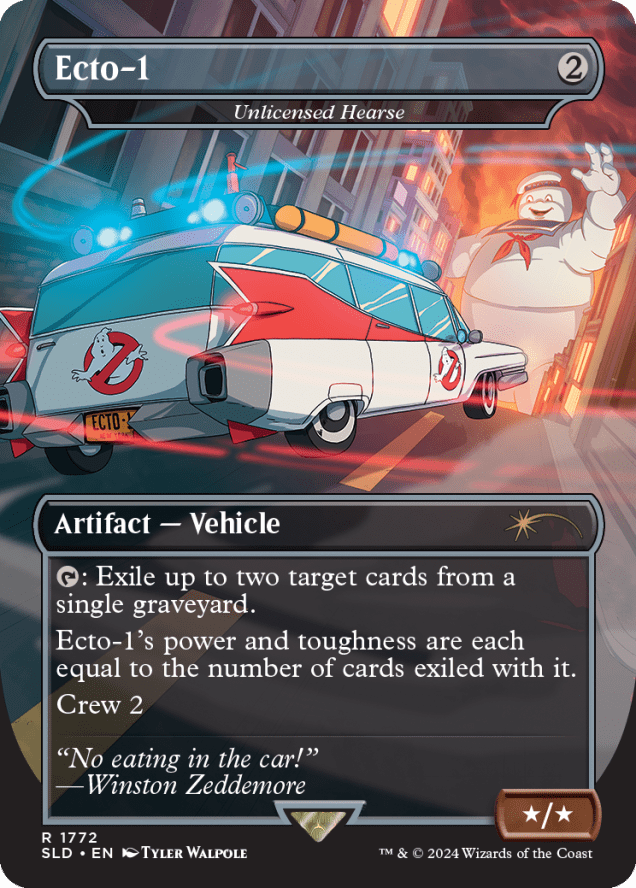 Secret Lair x Ghostbusters: The Real Ghostbusters Foil Edition
