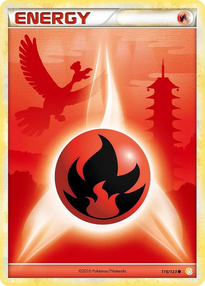 Energia Fuego 116/123 HeartGold SoulSilver (HS)