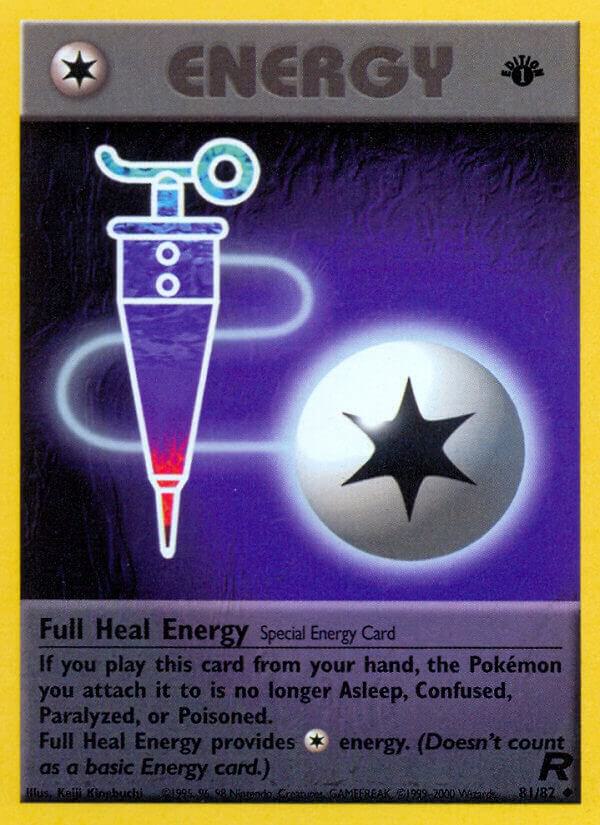 Full Heal Energy 81/82 Team Rocket (TR)