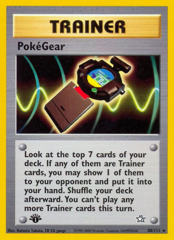 PokeGear 088/111 Neo Genesis (N1)