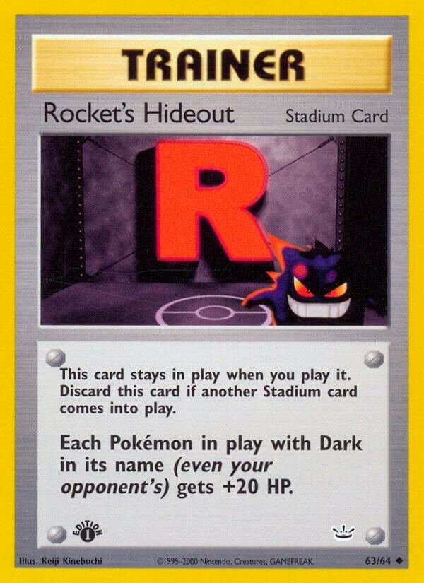Rocket's Hideout 63/64 Neo Revelation (N3)