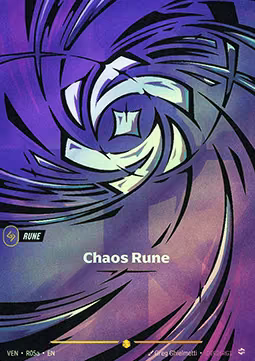 Chaos Rune (R05a) - Vendetta (VEN)
