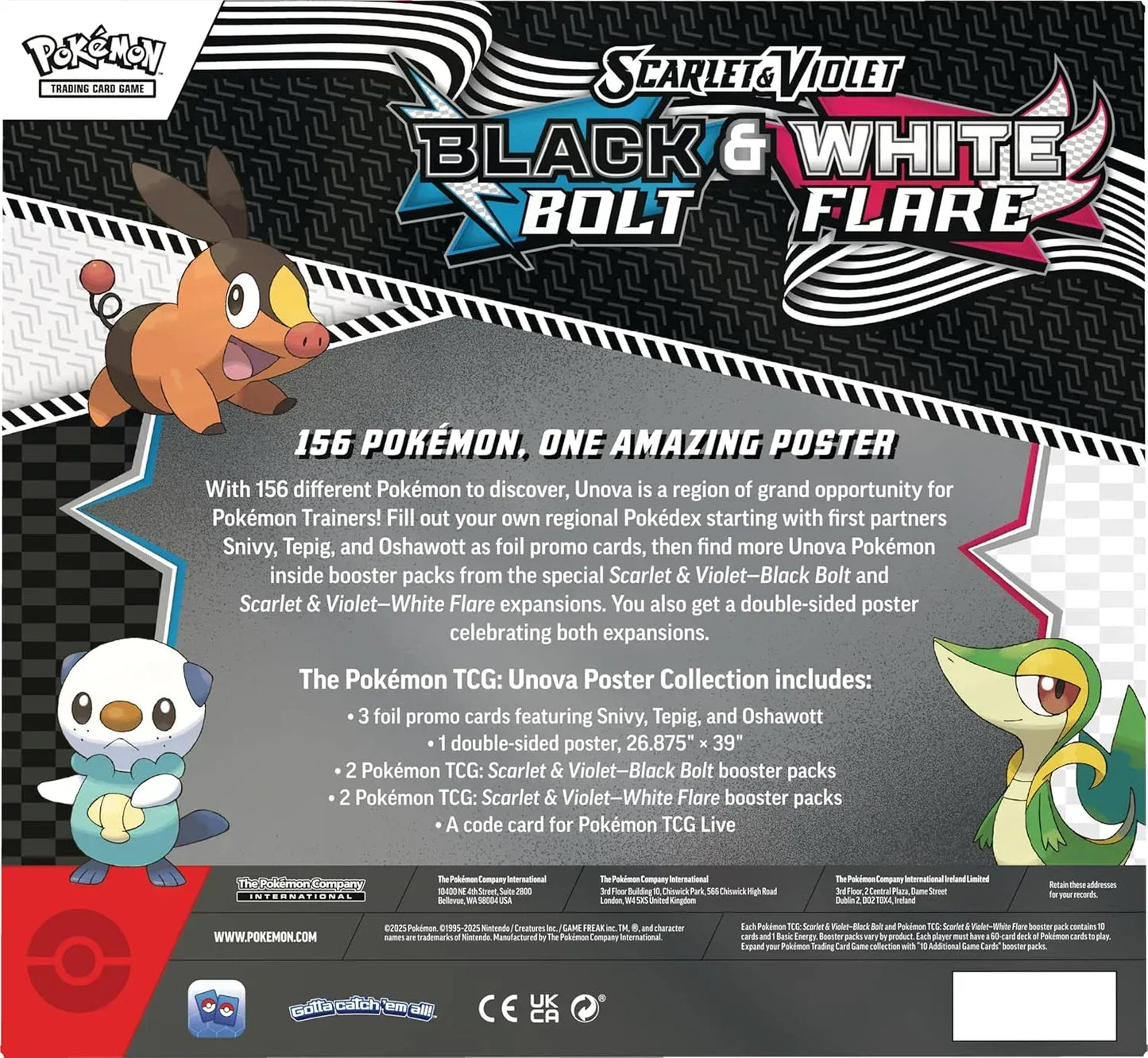 Poster Collection Black Bolt y White Flare