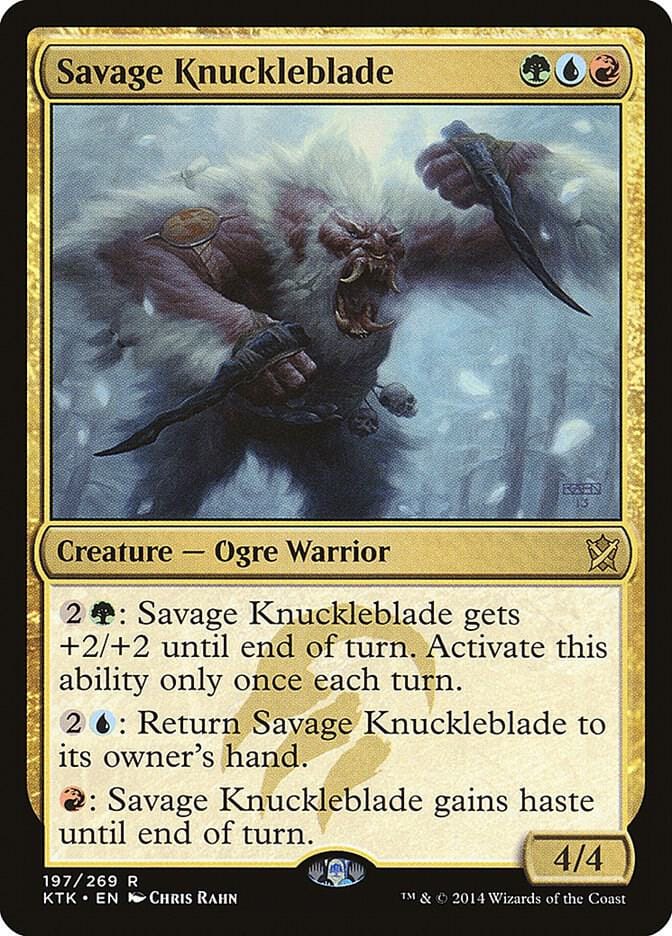 Savage Knuckleblade R197
