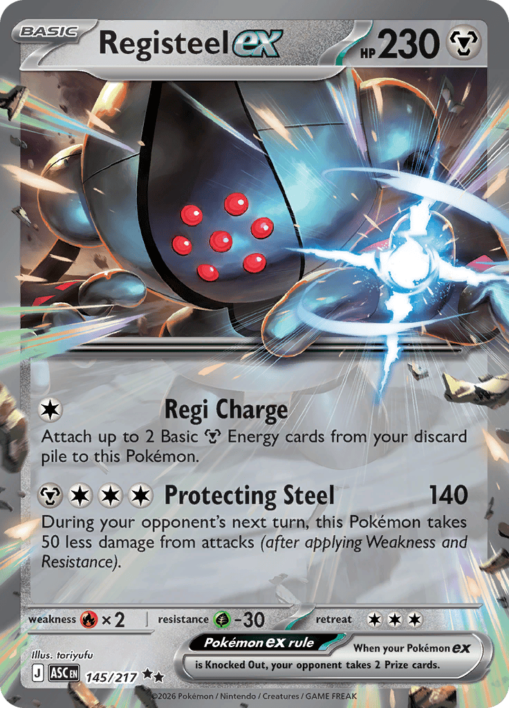 Registeel Ex 145/217