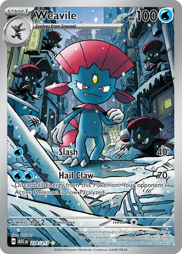 Weavile - 228/217