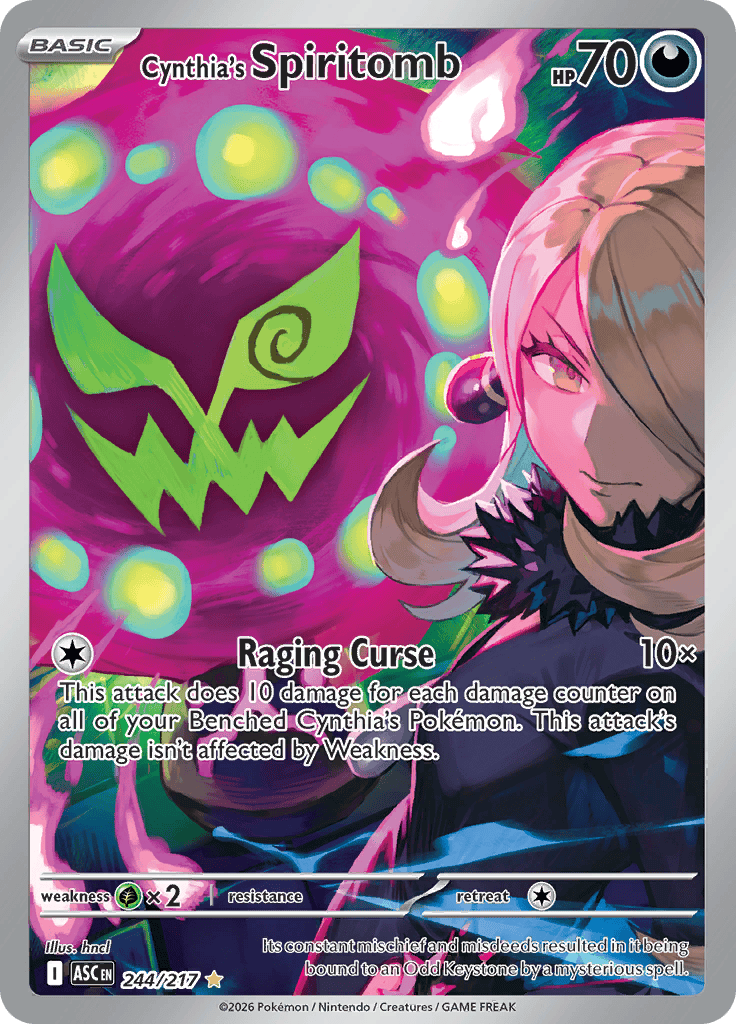Cynthia's Spiritomb - 244/217