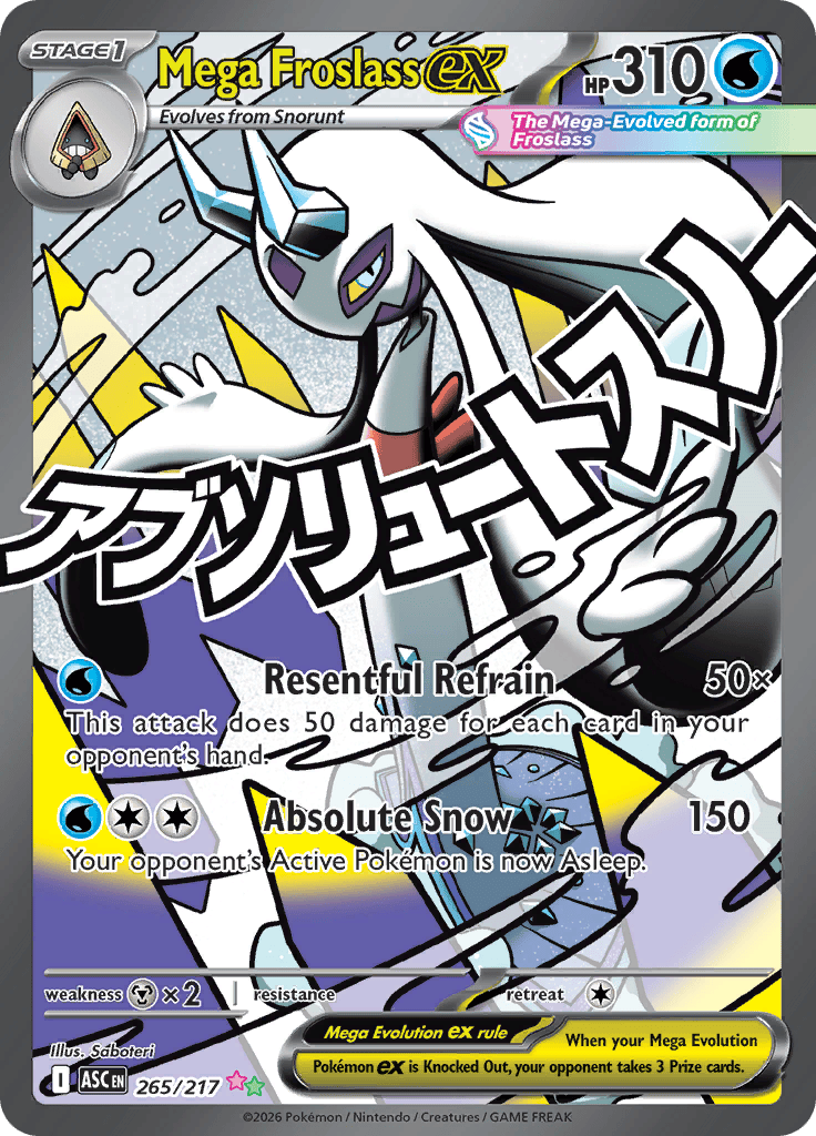 Mega Froslass Ex - 265/217