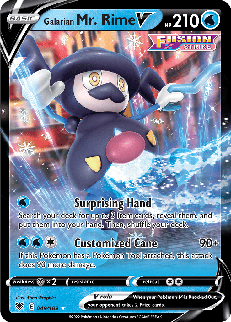Galarian Mr. Rime V - 049/189