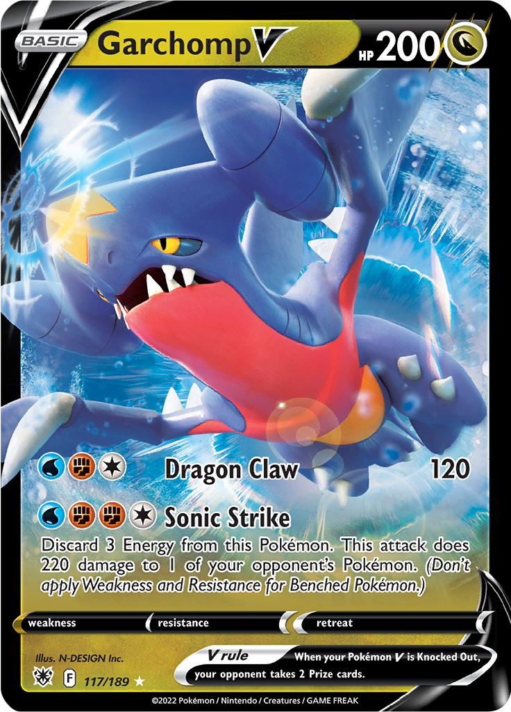 Garchomp V - 117/189