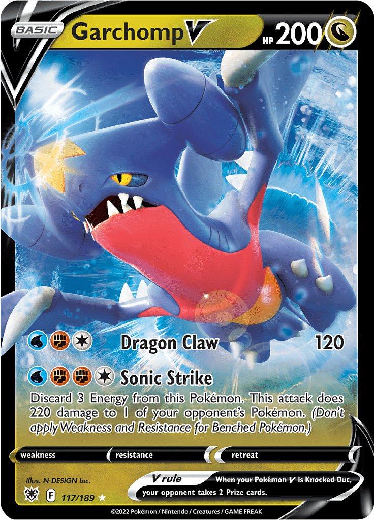 Garchomp V - 117/189
