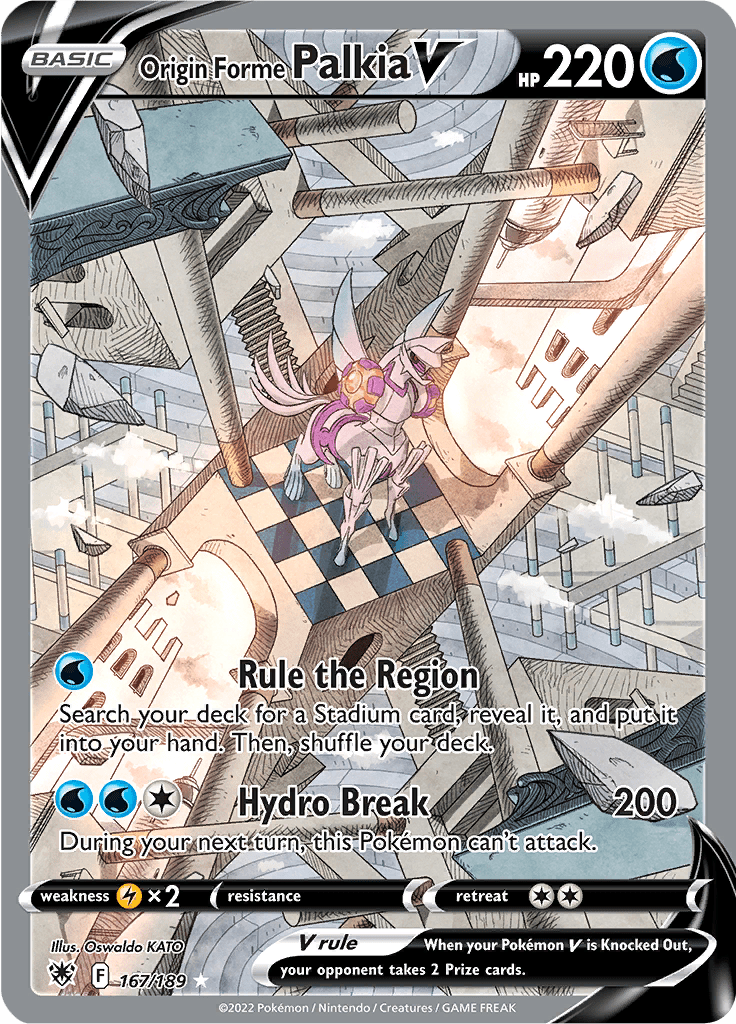 Origin Forme Palkia V - 167/189