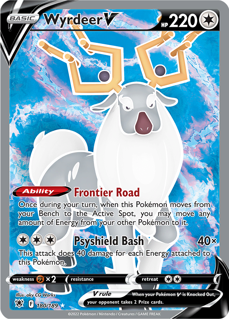 Wyrdeer V (Full Art) 180/189