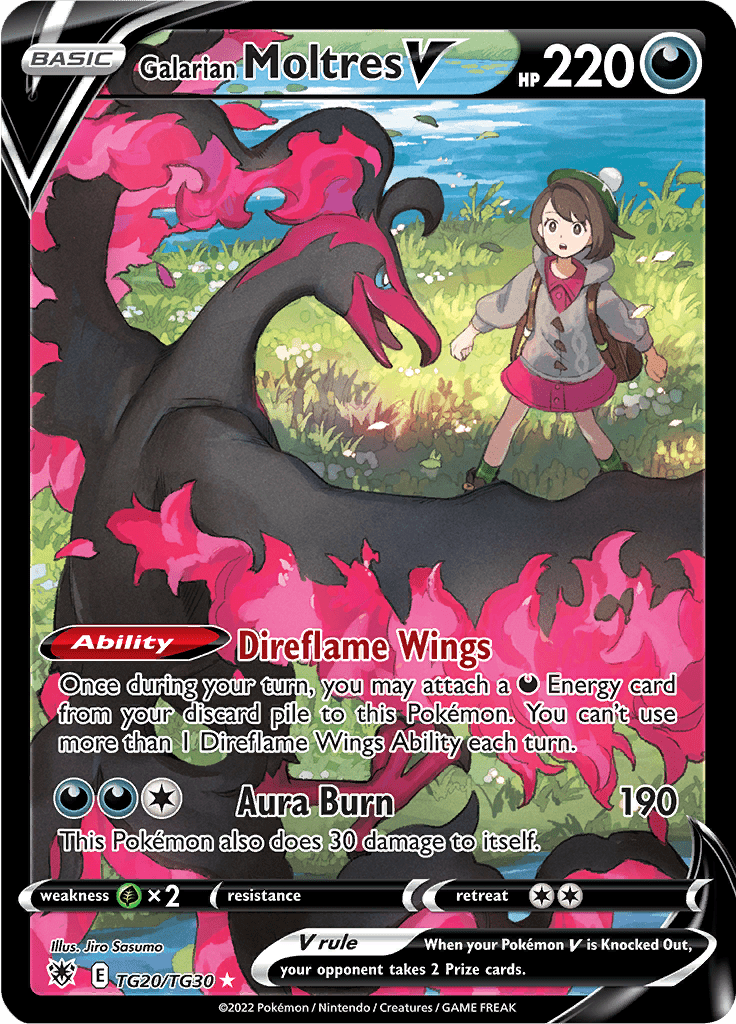 Galarian Moltres V TG20/TG30