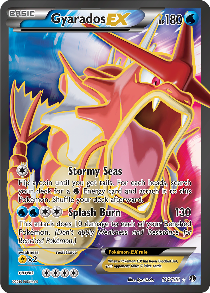 Gyarados EX (Full Art) 114/122