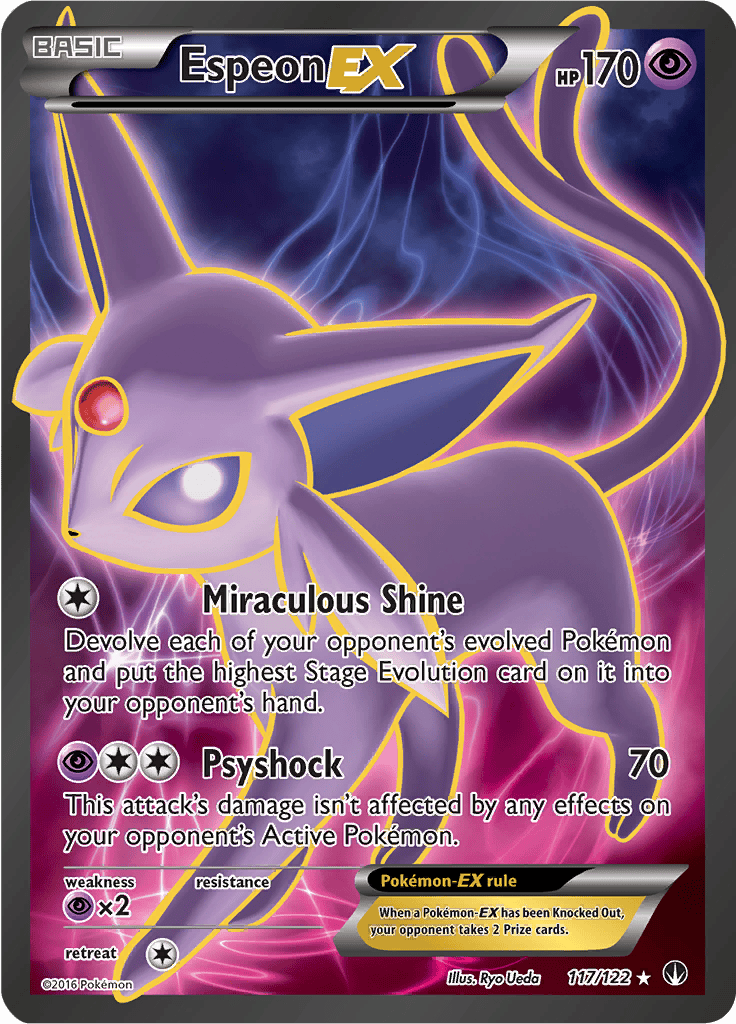 Espeon EX (Full Art) 117/122
