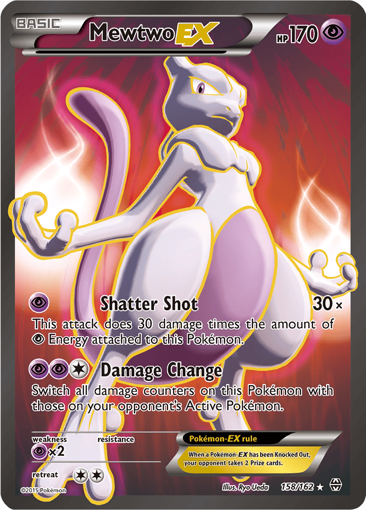 Mewtwo EX (158/162 Full Art)
