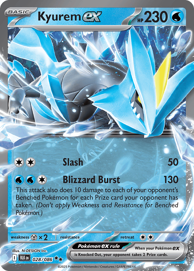 Kyurem Ex 028/086