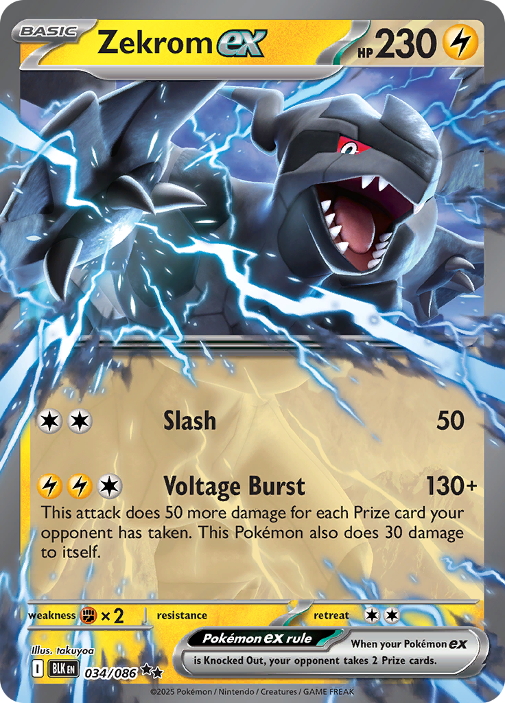 Zekrom Ex 034/086