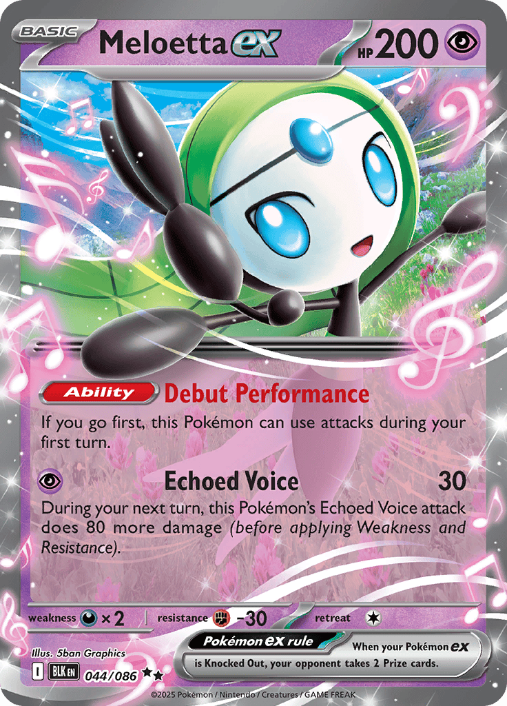Meloetta Ex 044/086