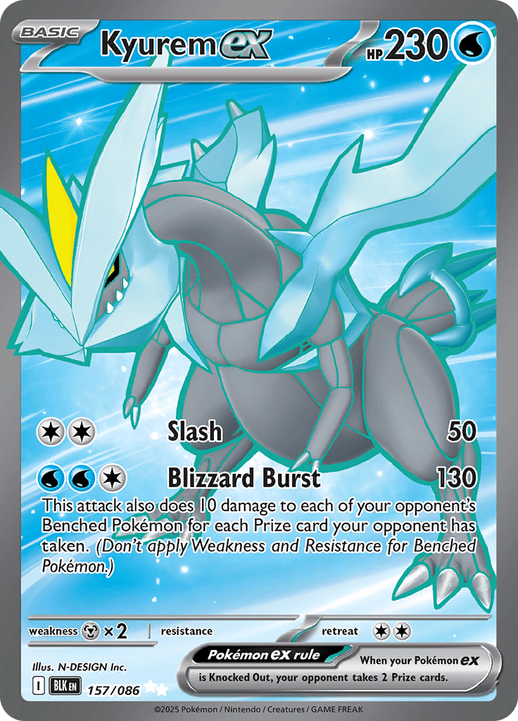 Kyurem Ex - 157/086