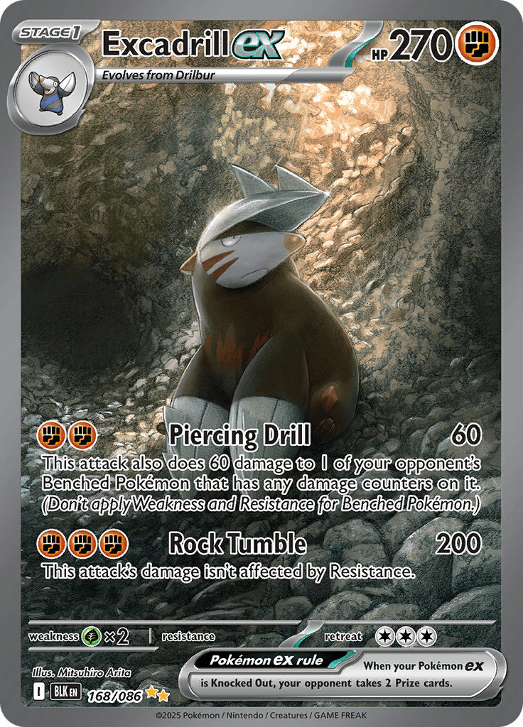 Excadrill Ex - 168/086