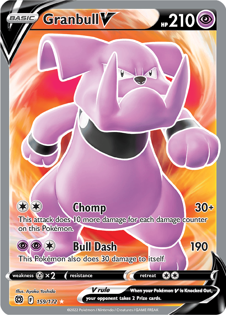Granbull V (Full Art) 159/172