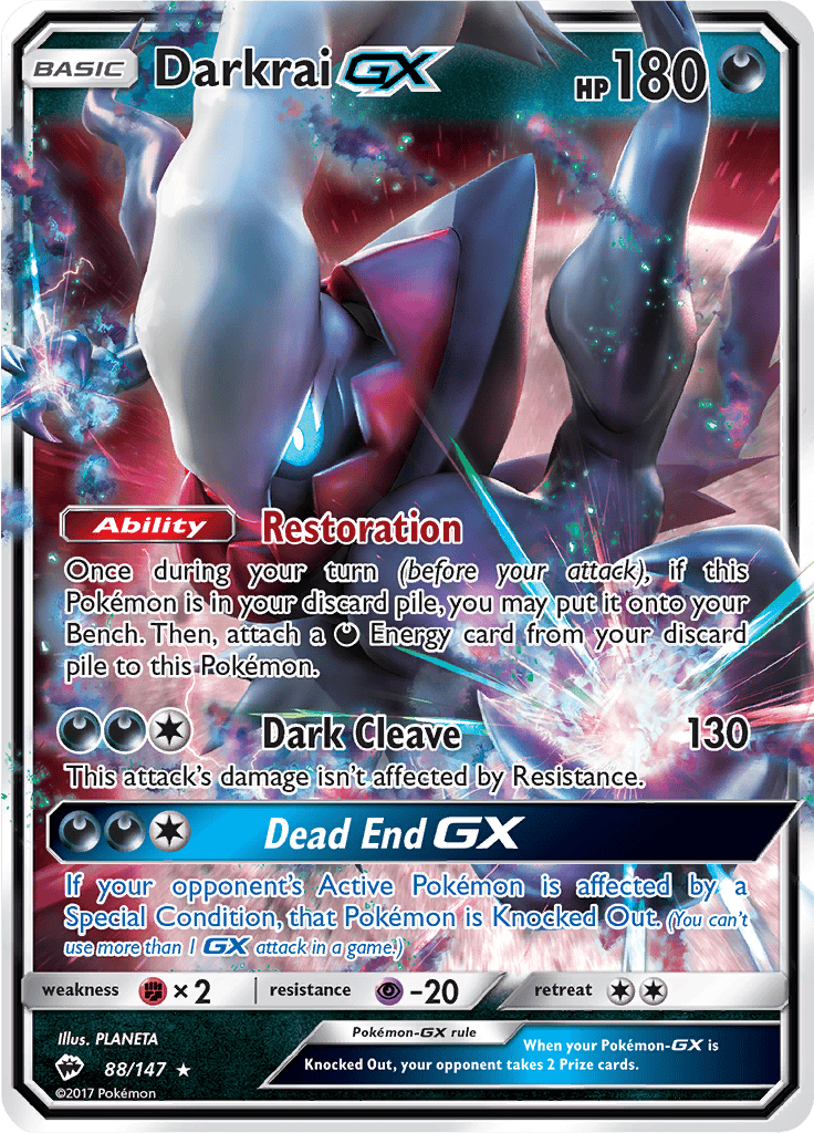 Darkrai GX 88/147