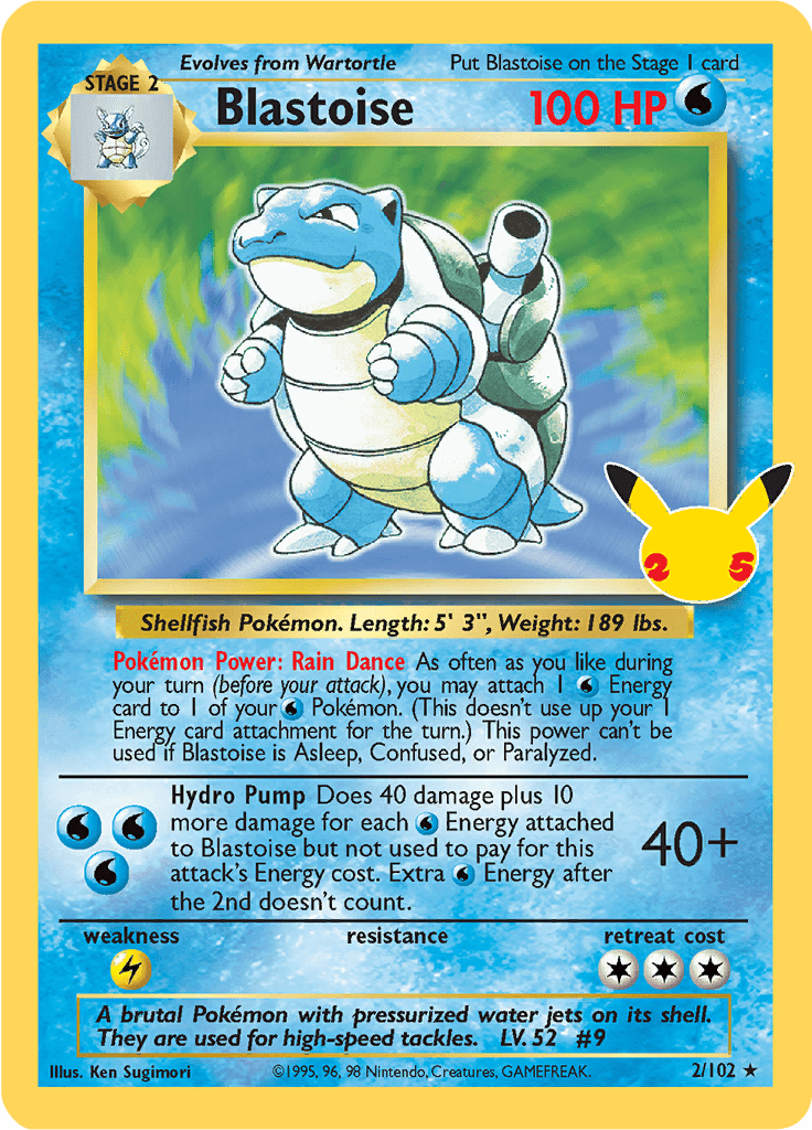 Blastoise 2/102