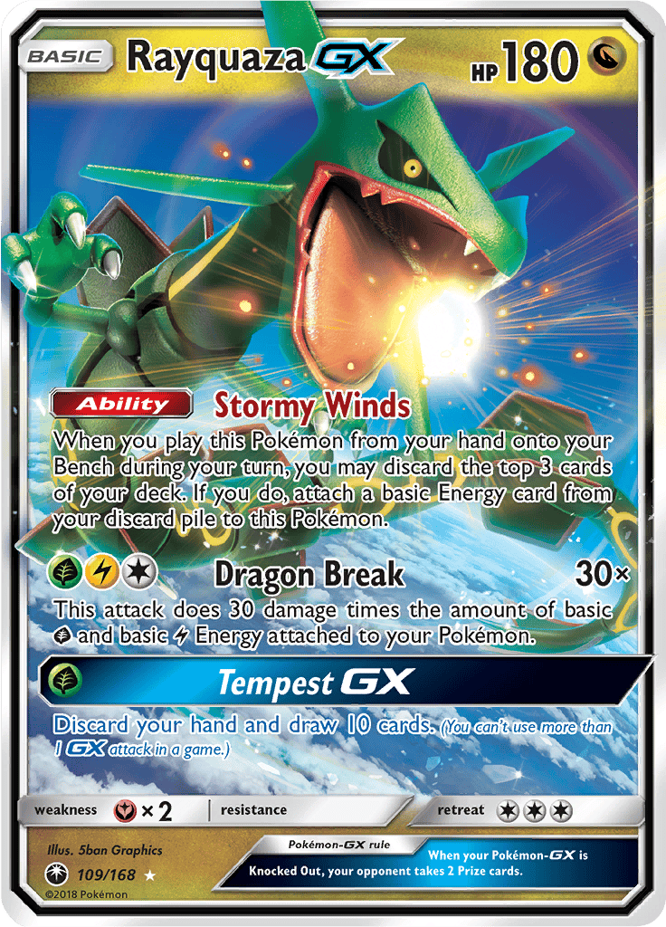 Rayquaza GX 109/168 – Afkstore.cl